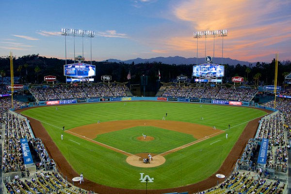 Dodger Stadium Evening